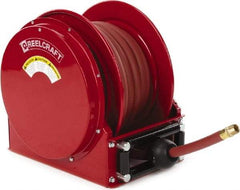 Reelcraft - 50' Spring Retractable Hose Reel - 300 psi, Hose Included - Makers Industrial Supply