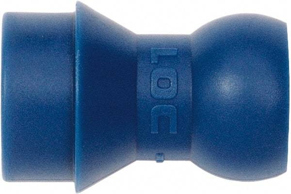 Loc-Line - 1/4" Hose ID, Male to Female Coolant Hose Lathe Adapter - Unthreaded, For Loc-Line Modular Hose Systems - Makers Industrial Supply