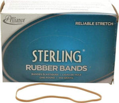 Alliance - 7 Inch Circumference, 1/8 Inch Wide, Ergonomic Rubber Band Strapping - 250 Pieces - Makers Industrial Supply