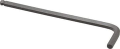 Paramount - 6mm Hex, Long Arm, Ball End Hex Key - 5-1/2" OAL, Steel, Metric System of Measurement - Makers Industrial Supply