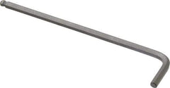 Paramount - 4mm Hex, Long Arm, Ball End Hex Key - 4-19/64" OAL, Steel, Metric System of Measurement - Makers Industrial Supply