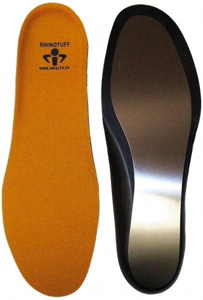 Impacto - 7 to 8 Men's (9 to 10 Women's) Polyurethane Foam Puncture Resistant Insoles - Makers Industrial Supply