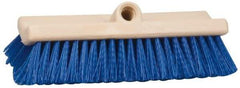 PRO-SOURCE - Polypropylene Scrub Brush - 10" OAL, Blue - Makers Industrial Supply