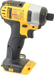 DeWALT - 20 Volt, 1/4" Drive, 117 Ft/Lb Torque, Cordless Impact Driver - Pistol Grip Handle, 2800 RPM, Lithium-Ion, Bare Tool - Makers Industrial Supply