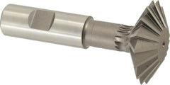 Keo - 1-7/8° 1-7/8" Cut Diam, 5/8" Cut Width, 3/4" Shank, High Speed Steel Double-Angle Cutter - Makers Industrial Supply