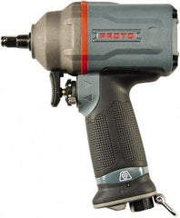 Proto - 3/8" Drive, 10,500 RPM, 525 Ft/Lb Torque Impact Wrench - Pistol Grip Handle, 1,750 IPM, 4.4 CFM, 90 psi, 1/4" NPT Inlet - Makers Industrial Supply