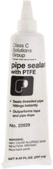 Made in USA - 250 mL Tube Thread Sealant - PTFE Based, 400°F Max Working Temp - Makers Industrial Supply