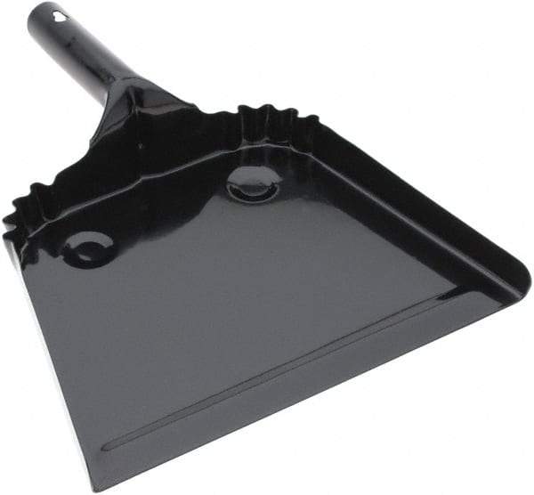 Weiler - Dust Pans & Scoops Body Material: Metal Color: Black - Makers Industrial Supply