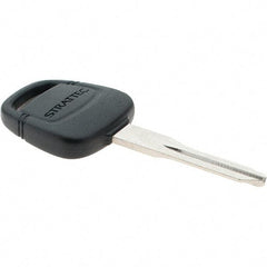 Value Collection - Strattec Transponder Key Blank - Nickel/Plastic - Makers Industrial Supply