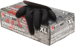 MCR Safety - Size XL, 3 mil, Powder Free Nitrile Disposable Gloves - Makers Industrial Supply