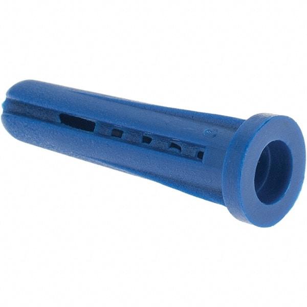 Value Collection - #8 to #10 Screw, 3/16" Diam, 7/8" Long, Plug Drywall & Hollow Wall Anchor - Plastic, Use with Concrete/Masonry, Drywall & Wallboard - Makers Industrial Supply