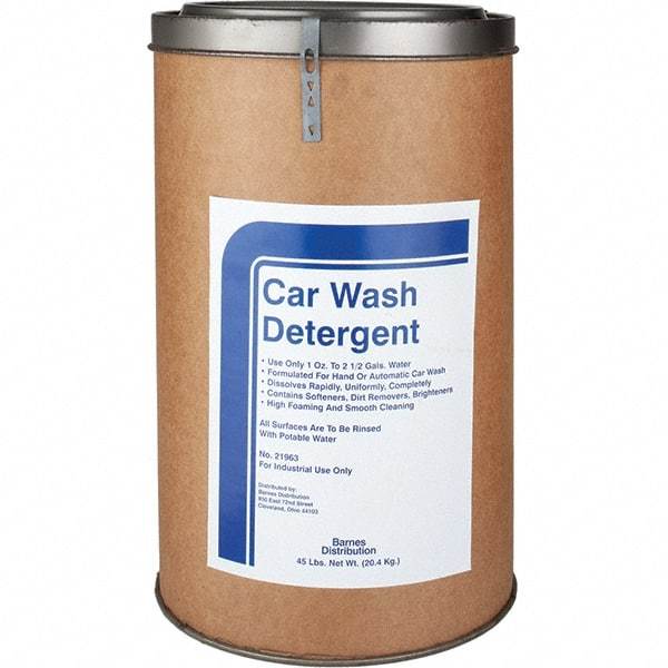 Made in USA - Automotive Car Wash Soap - 45 Lb Canister - Makers Industrial Supply