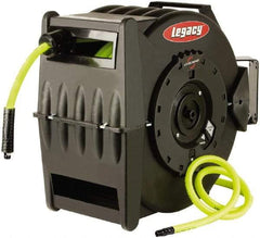 Legacy - 75' Spring Retractable Hose Reel - 300 psi, Hose Included - Makers Industrial Supply