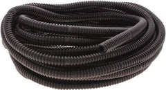 Value Collection - 25' Long, Flexible Wire Loom Conduit - Plastic, 1/4" ID - Makers Industrial Supply