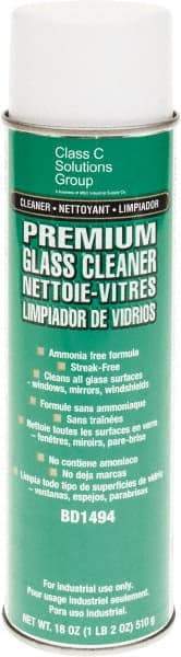 PRO-SOURCE - Aerosol Glass Cleaner - Use on Windows, Windshields, Mirrors, Bath Fixtures, Cabinets and Appliances - Makers Industrial Supply