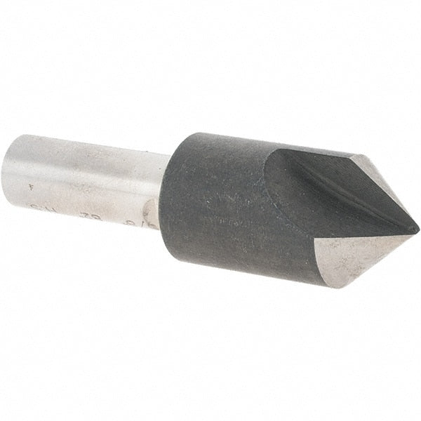 Value Collection - 5/8" Head Diam, 3/8" Shank Diam, 1 Flute 82° High Speed Steel Countersink - Makers Industrial Supply