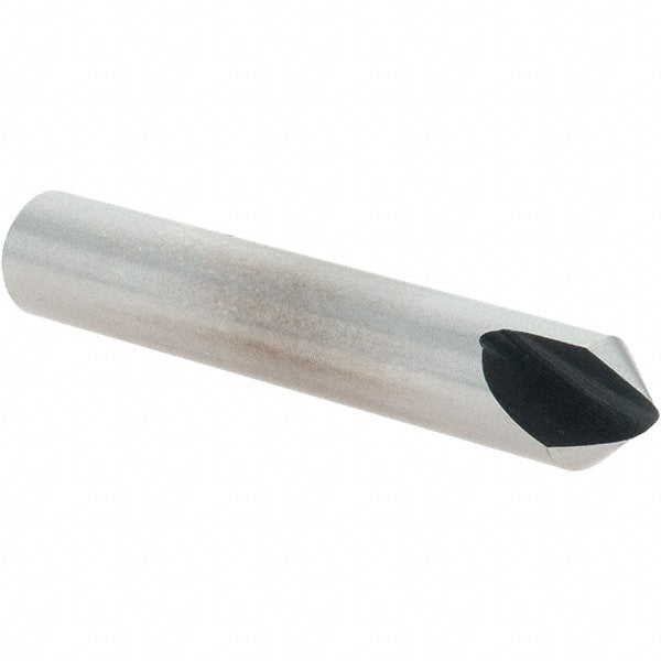 Value Collection - 1/4" Head Diam, 1/4" Shank Diam, 1 Flute 82° High Speed Steel Countersink - Makers Industrial Supply