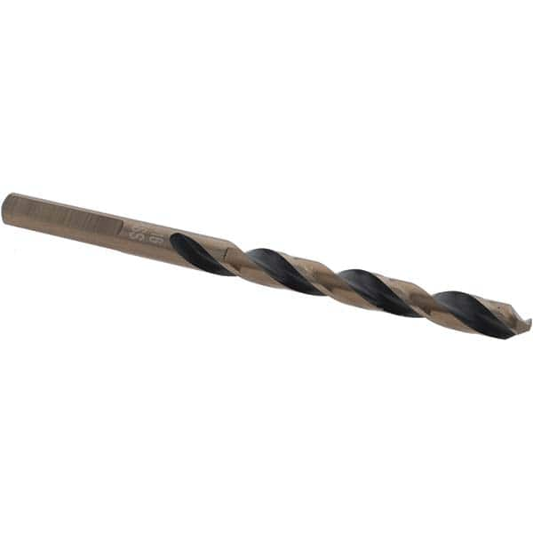 Import - 3/16" High Speed Steel, 135° Point, Straight Shank Maintenance Drill Bit - Makers Industrial Supply