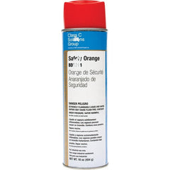 Striping Spray Paint: Safety Orange, Gloss