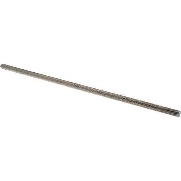 Value Collection - 1-8 x 3' Stainless Steel General Purpose Threaded Rod - Makers Industrial Supply