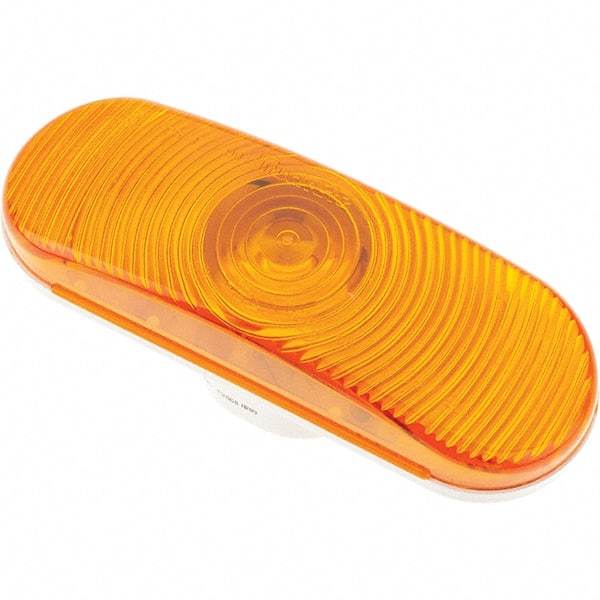 Truck-Lite - 6-1/2" Long, Yellow Stop, Turn & Tail Light - 12 Volts - Makers Industrial Supply