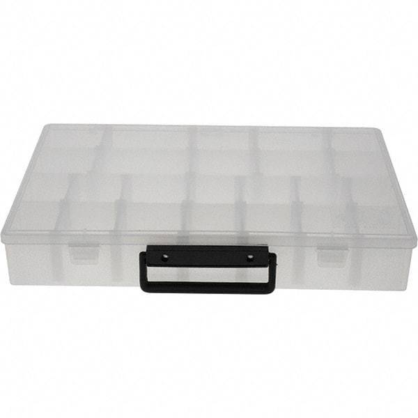 Flambeau - Tool Tray Cabinet - 13-1/2" Wide x 9" Deep x 2" High, Polymer, Clear - Makers Industrial Supply