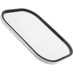 Truck-Lite - 7-1/2" Long to 5-1/2" Wide Automotive Truck Mirror Head - White, Steel - Makers Industrial Supply