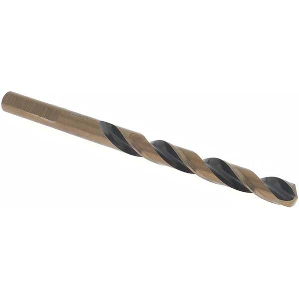 Import - 7/32" High Speed Steel, 135° Point, Straight Shank Maintenance Drill Bit - Makers Industrial Supply