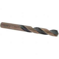 Import - 7/16" High Speed Steel, 135° Point, Round with Flats Shank Maintenance Drill Bit - Makers Industrial Supply