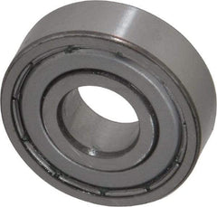 SKF - 10mm Bore Diam, 26mm OD, Double Shield Deep Groove Radial Ball Bearing - 8mm Wide, 1 Row, Round Bore, 1,960 Nm Static Capacity, 4,750 Nm Dynamic Capacity - Makers Industrial Supply