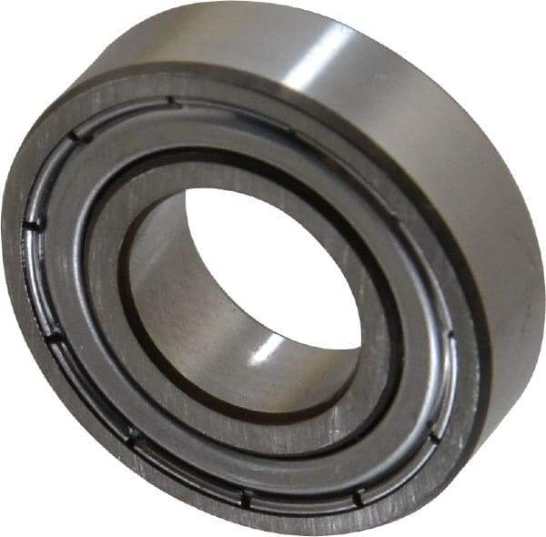 SKF - 15mm Bore Diam, 32mm OD, Double Shield Deep Groove Radial Ball Bearing - 9mm Wide, 1 Row, Round Bore, 2,850 Nm Static Capacity, 5,850 Nm Dynamic Capacity - Makers Industrial Supply