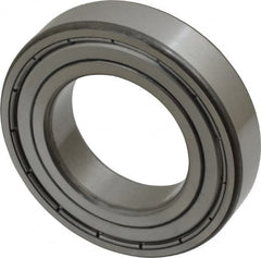 SKF - 35mm Bore Diam, 62mm OD, Double Shield Deep Groove Radial Ball Bearing - 14mm Wide, 1 Row, Round Bore, 10,200 Nm Static Capacity, 16,800 Nm Dynamic Capacity - Makers Industrial Supply