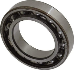 SKF - 45mm Bore Diam, 75mm OD, Open Deep Groove Radial Ball Bearing - 16mm Wide, 1 Row, Round Bore, 14,600 Nm Static Capacity, 22,100 Nm Dynamic Capacity - Makers Industrial Supply