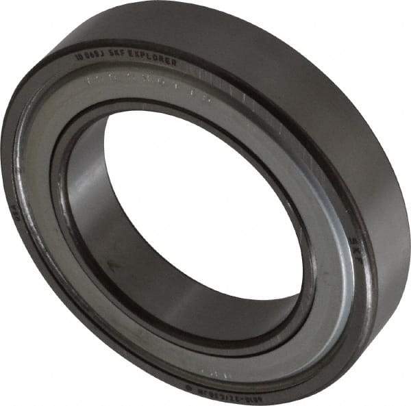 SKF - 50mm Bore Diam, 80mm OD, Double Shield Deep Groove Radial Ball Bearing - 16mm Wide, 1 Row, Round Bore, 16,000 Nm Static Capacity, 22,900 Nm Dynamic Capacity - Makers Industrial Supply