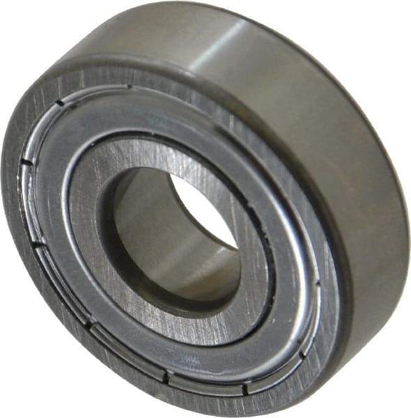 SKF - 12mm Bore Diam, 32mm OD, Double Shield Deep Groove Radial Ball Bearing - 10mm Wide, 1 Row, Round Bore, 3,100 Nm Static Capacity, 7,280 Nm Dynamic Capacity - Makers Industrial Supply