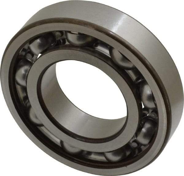 SKF - 40mm Bore Diam, 80mm OD, Open Deep Groove Radial Ball Bearing - 18mm Wide, 1 Row, Round Bore, 19,000 Nm Static Capacity, 32,500 Nm Dynamic Capacity - Makers Industrial Supply