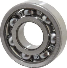 SKF - 25mm Bore Diam, 62mm OD, Open Deep Groove Radial Ball Bearing - 17mm Wide, 1 Row, Round Bore, 11,600 Nm Static Capacity, 23,400 Nm Dynamic Capacity - Makers Industrial Supply