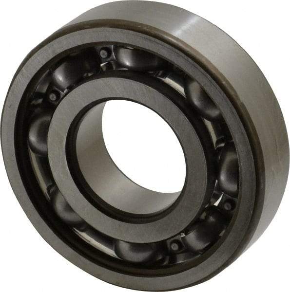 SKF - 30mm Bore Diam, 72mm OD, Open Deep Groove Radial Ball Bearing - 19mm Wide, 1 Row, Round Bore, 16,000 Nm Static Capacity, 29,600 Nm Dynamic Capacity - Makers Industrial Supply