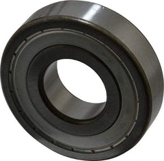 SKF - 30mm Bore Diam, 72mm OD, Double Shield Deep Groove Radial Ball Bearing - 19mm Wide, 1 Row, Round Bore, 16,000 Nm Static Capacity, 29,600 Nm Dynamic Capacity - Makers Industrial Supply