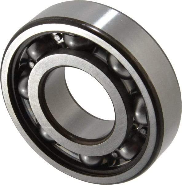 SKF - 35mm Bore Diam, 80mm OD, Open Deep Groove Radial Ball Bearing - 21mm Wide, 1 Row, Round Bore, 19,000 Nm Static Capacity, 35,100 Nm Dynamic Capacity - Makers Industrial Supply