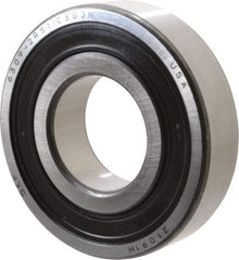 SKF - 45mm Bore Diam, 100mm OD, Double Seal Deep Groove Radial Ball Bearing - 25mm Wide, 1 Row, Round Bore, 31,500 Nm Static Capacity, 55,300 Nm Dynamic Capacity - Makers Industrial Supply