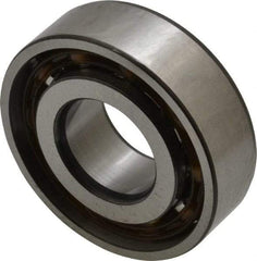 SKF - 15mm Bore Diam, 35mm OD, Open Angular Contact Radial Ball Bearing - 11mm Wide, 1 Row, Round Bore, 4,800 Lb Static Capacity, 8,840 Lb Dynamic Capacity - Makers Industrial Supply