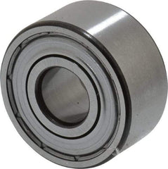 SKF - 12mm Bore Diam, 32mm OD, Double Shield Angular Contact Radial Ball Bearing - 15.9mm Wide, 2 Rows, Round Bore, 5,600 Lb Static Capacity, 10,100 Lb Dynamic Capacity - Makers Industrial Supply