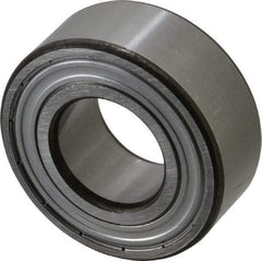 SKF - 25mm Bore Diam, 52mm OD, Double Shield Angular Contact Radial Ball Bearing - 20.6mm Wide, 2 Rows, Round Bore, 14,300 Lb Static Capacity, 20,800 Lb Dynamic Capacity - Makers Industrial Supply