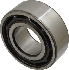 SKF - 35mm Bore Diam, 72mm OD, Open Angular Contact Radial Ball Bearing - 27mm Wide, 2 Rows, Round Bore, 27,500 Lb Static Capacity, 37,700 Lb Dynamic Capacity - Makers Industrial Supply