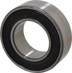 SKF - 50mm Bore Diam, 90mm OD, Double Seal Angular Contact Radial Ball Bearing - 30.2mm Wide, 2 Rows, Round Bore, 39,000 Lb Static Capacity, 48,800 Lb Dynamic Capacity - Makers Industrial Supply