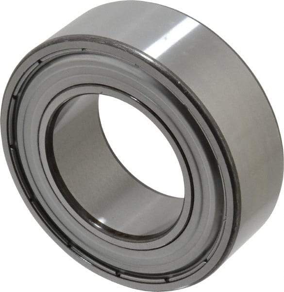 SKF - 50mm Bore Diam, 90mm OD, Double Shield Angular Contact Radial Ball Bearing - 30.2mm Wide, 2 Rows, Round Bore, 39,000 Lb Static Capacity, 48,800 Lb Dynamic Capacity - Makers Industrial Supply