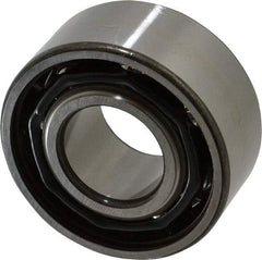 SKF - 35mm Bore Diam, 80mm OD, Open Angular Contact Radial Ball Bearing - 34.9mm Wide, 2 Rows, Round Bore, 35,500 Lb Static Capacity, 49,400 Lb Dynamic Capacity - Makers Industrial Supply