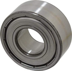 SKF - 35mm Bore Diam, 80mm OD, Double Shield Angular Contact Radial Ball Bearing - 34.9mm Wide, 2 Rows, Round Bore, 35,500 Lb Static Capacity, 49,400 Lb Dynamic Capacity - Makers Industrial Supply