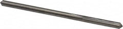 Hertel - 0.1315" Solid Carbide 4 Flute Chucking Reamer - Straight Flute, 0.1315" Straight Shank, 3/4" Flute Length, 2-1/2" OAL - Makers Industrial Supply